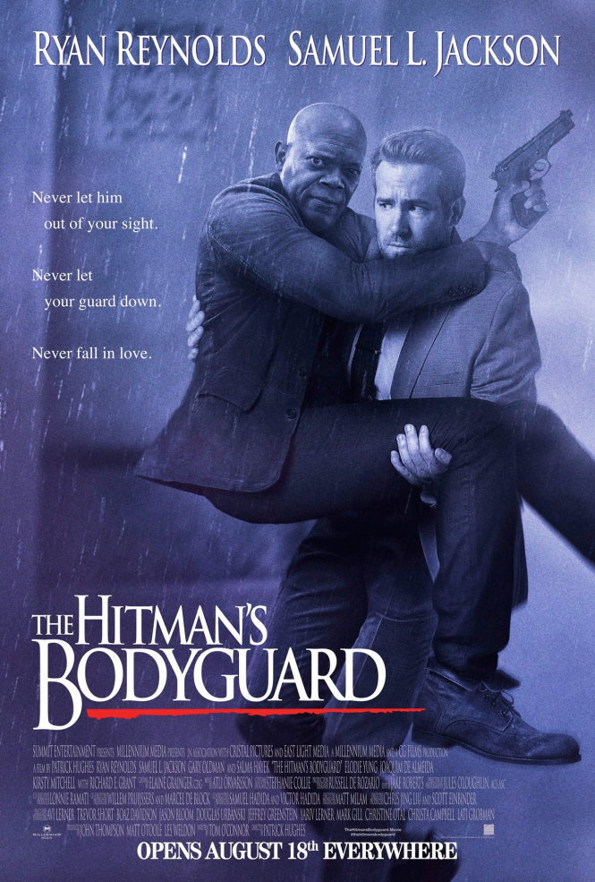 the hitman's bodyguard poster