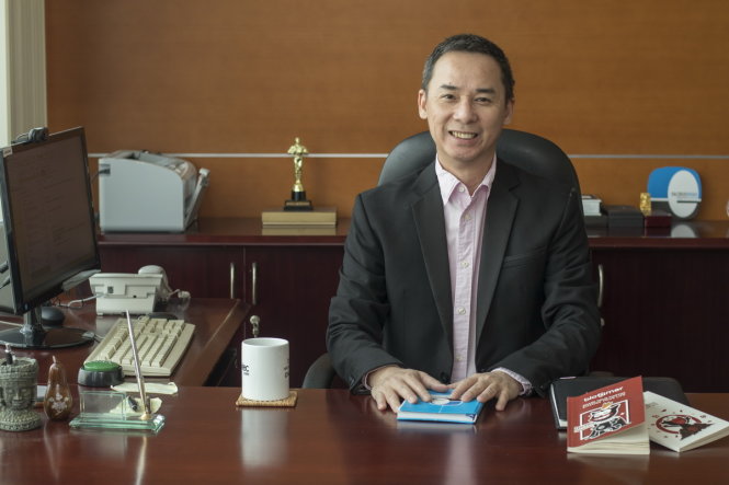Ông Phil Trần (Trần Thanh Phi), nhà đồng sáng lập kiêm giám đốc điều hành Glass Egg