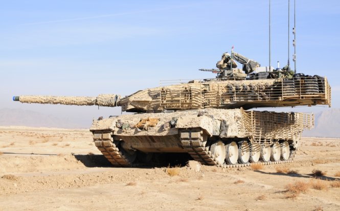 Xe tăng chiến đấu chủ lực Leopard 2A7 của Qatar được đánh giá là một trong những xe tăng hiện đại nhất thế giới - Ảnh: Facebook