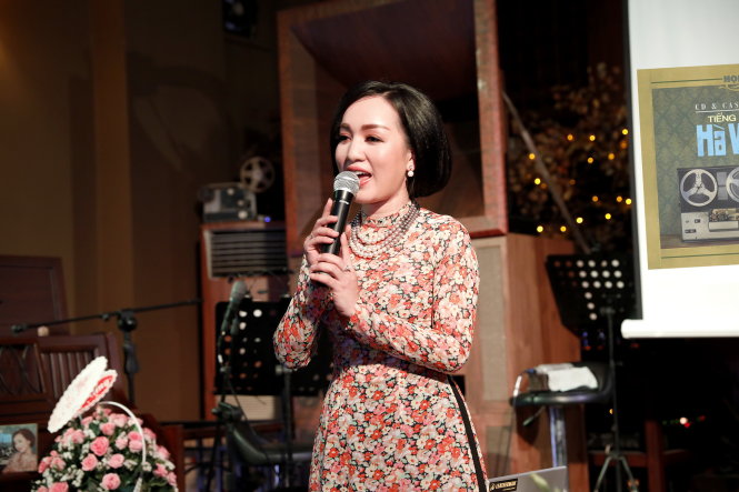 Ca sĩ Hà Vân - Ảnh: Lâm Hùng