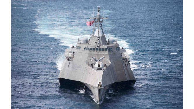 Tàu tàu tác chiến ven bờ USS Coronado (LCS 4) - Ảnh: Hải quân Mỹ