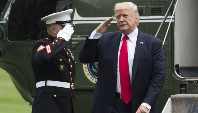 Tổng thống Donald Trump - Ảnh: AFP