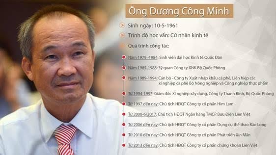 Ông Dương Công Minh chính thức trở thành Thành viên HĐQT mới của Sacombank.
