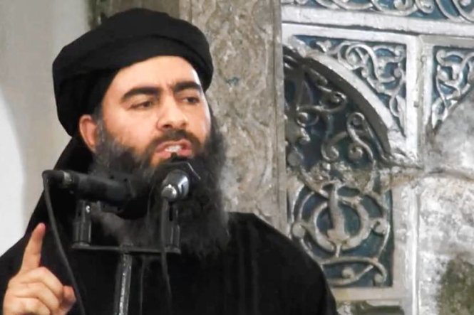 Tên Al-Baghdadi, thủ lĩnh IS - Ảnh: Reuters