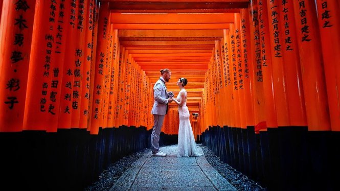 Đền Fushimi Inari, Kyoto, Nhật Bản
