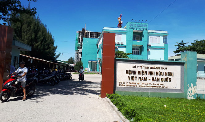 Bệnh viện Nhi Quảng Nam - Ảnh: LÊ TRUNG