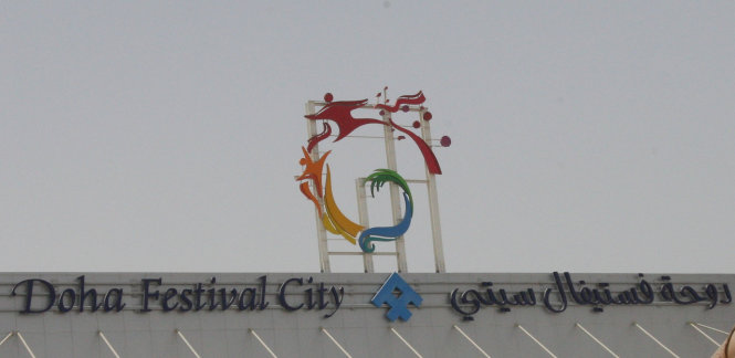 Khu trung tâm mua sắm Doha Festival City tại Doha, Qatar - Ảnh: Reuters