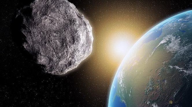 Một tiểu hành tinh vừa bay gần Trái đất mà không bị phát hiện - Ảnh: GETTY IMAGES