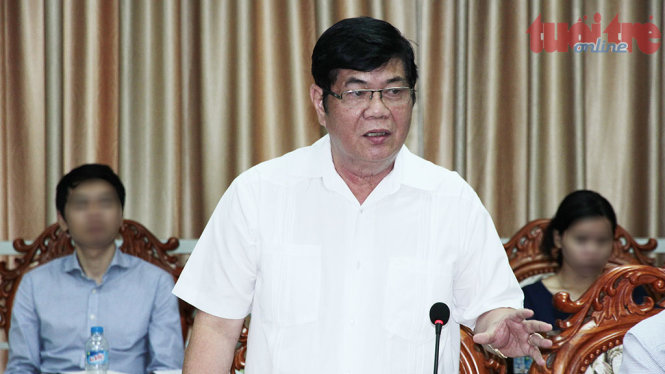 Ông Nguyễn Phong Quang khi còn là phó trưởng ban thường trực Ban Chỉ đạo Tây Nam bộ - Ảnh: chí quốc