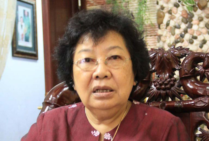 Bà Nguyễn Thị Hoài Thu - Ảnh: HOÀNG ĐIỆP