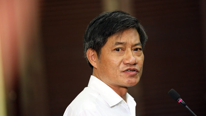 Bị cáo Phạm Anh Kiệt (Tổng giám đốc công ty Dược Sapharco) được Viện KSND TP.HCM đề nghị mức án từ 2-3 năm tù (án treo) - Ảnh: HỮU KHOA