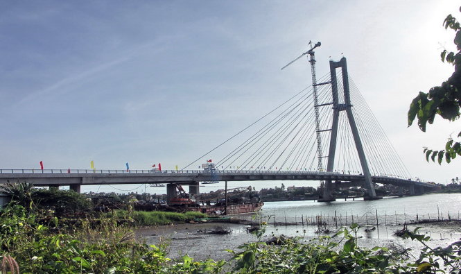 Cầu Nhật Lệ 2, TP Đồng Hới - Ảnh: L.Giang