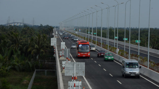 Cao tốc Long Thành - Dầu Giây. Ảnh TỰ TRUNG.