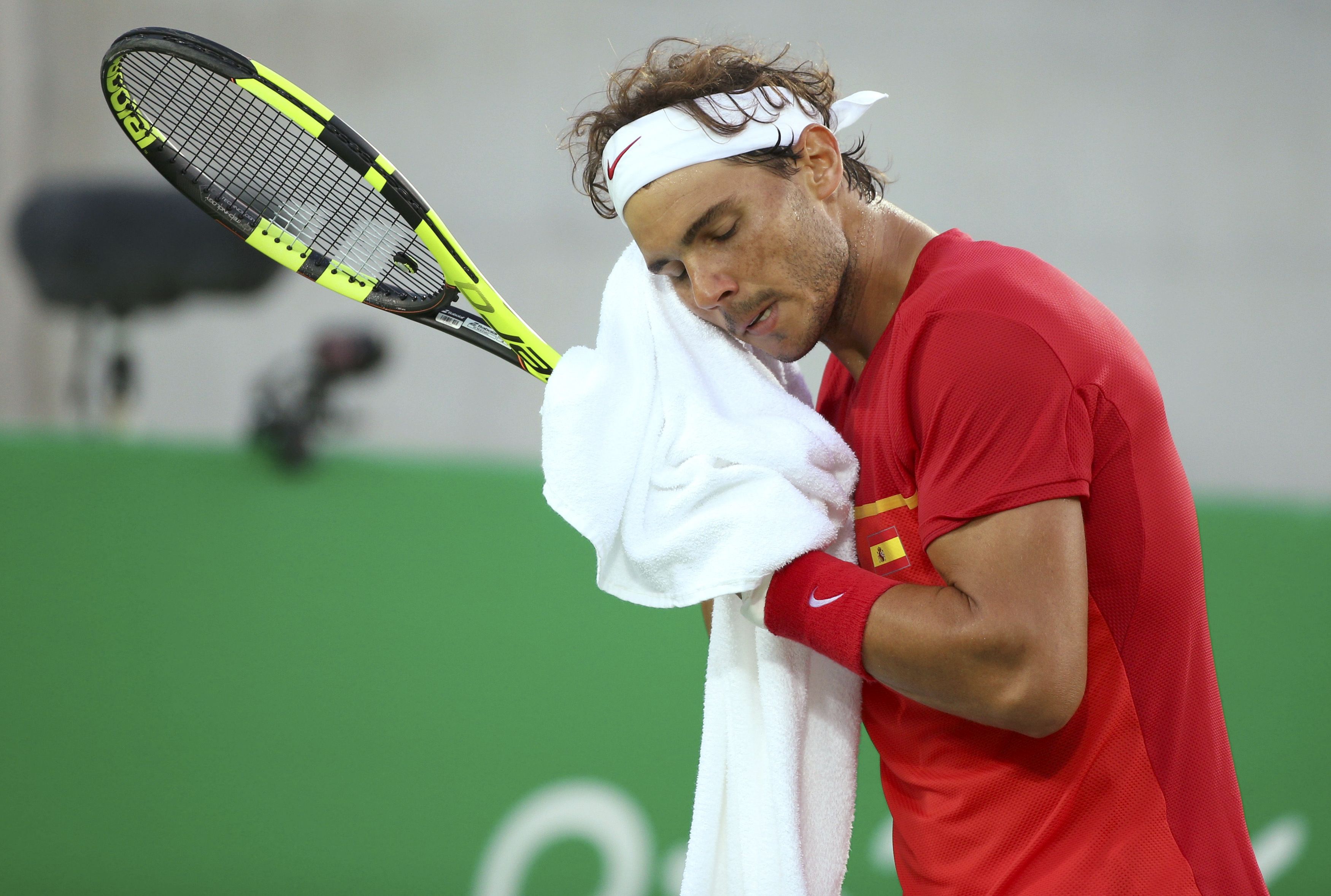 Nadal vỡ mộng đoạt HCV Olympic 2016. Ảnh: REUTERS