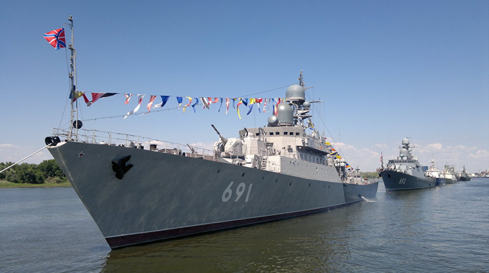 Tàu hộ tống Tatarstan - ảnh: RIA