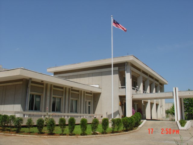 Đại sứ quán Malaysia ở Bình Nhưỡng - ảnh: Bộ Ngoại giao Malaysia