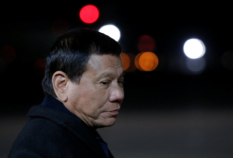 Tổng thống Philippines Rodrigo Duterte - Ảnh: Reuters