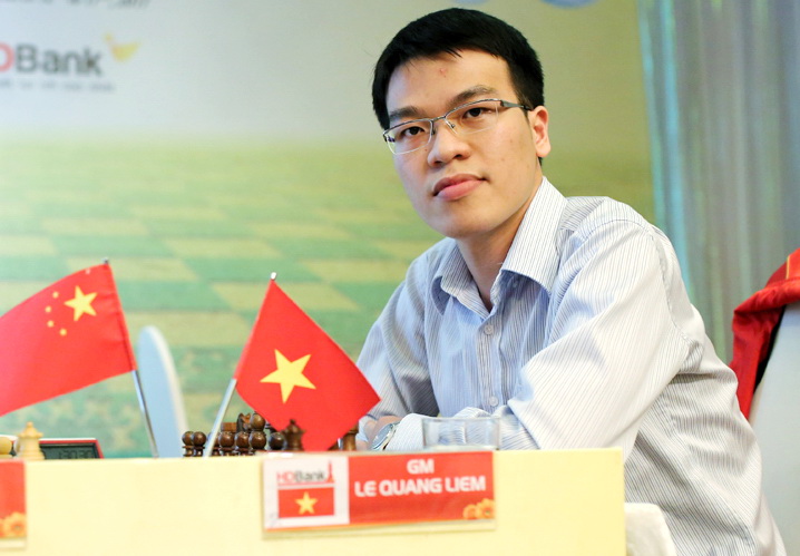 Kỳ thủ Quang Liêm sẽ thi đấu 4 ván tại Giải vô địch CLB hạng A Trung Quốc. Ảnh: T.P