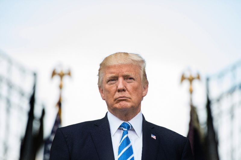 Tổng thống Mỹ Donald Trump - Ảnh: AFP