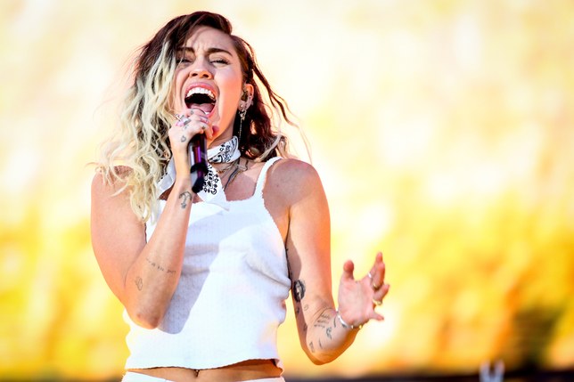 Nữ ca sĩ Miley Cyrus - Ảnh: Getty Images