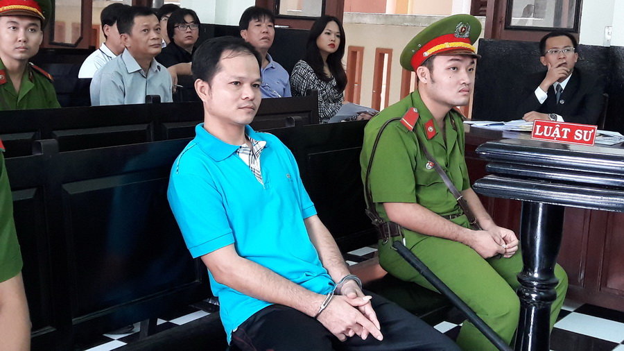 Ông Võ Văn Minh tại phiên tòa sáng 17-12 - Ảnh: H.Điệp