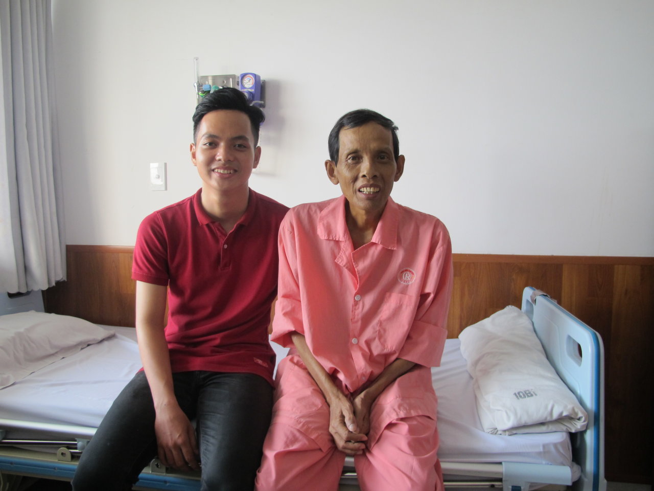 Ông Huỳnh Thành sau khi ghép gan được hai tháng - Ảnh: Thùy Dương