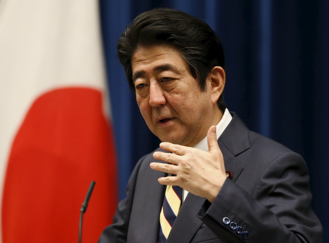 Thủ tướng Nhật Shinzo Abe - Ảnh: Reuters