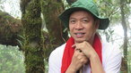 Ông Hồ Quang Bửu - chủ tịch UBND huyện Nam Trà My - trong chuyến khảo sát về việc trồng sâm tại đỉnh Ngọc Linh - Ảnh: T.Vũ