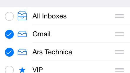 Không có chức năng sắp xếp email trong Mail - Ảnh: ArsTechnica