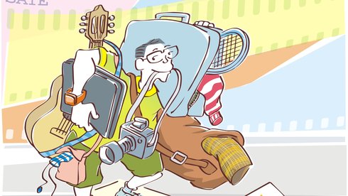 Ai bảo đi du lịch là… sướng?