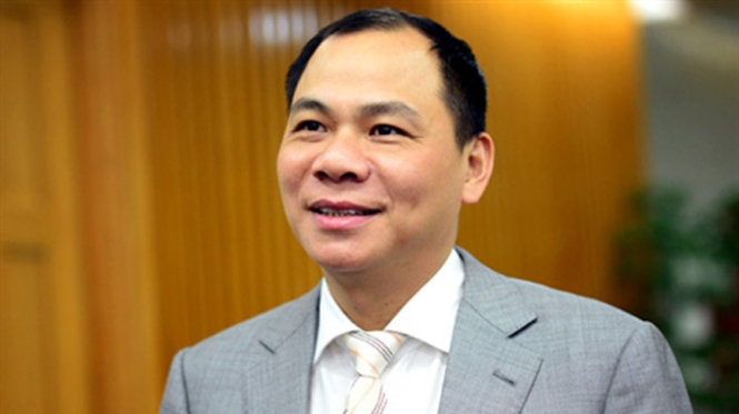Ông Phạm Nhật Vượng - chủ tịch hội đồng quản trị Vingroup có tài sàn trên sàn chứng khoán gần 1 tỉ USD - Ảnh: ANH TUẤN