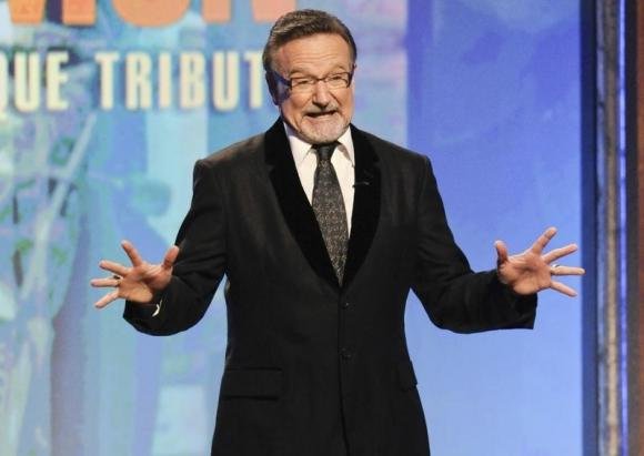 Danh hài Robin Williams - Ảnh: Reuters