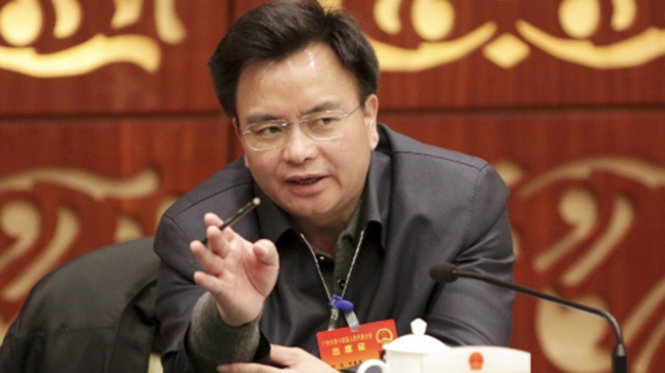 Cựu bí thư Vạn Khánh Lương để lại khoảng trống quyền lực ở thành phố Quảng Châu - Ảnh: Reuters