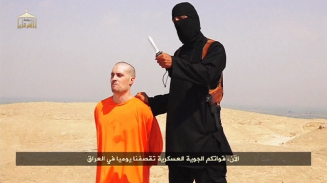 Kẻ chặt đầu nhà báo James Foley có thể là người Anh, tên là John - Ảnh: Reuters