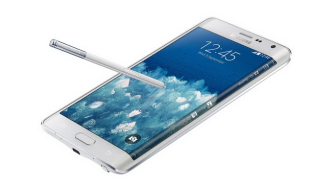 Smartphone Samsung Galaxy Note Edge - Ảnh: Samsung Mobile
