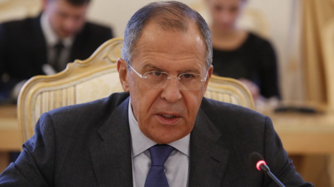 Ngoại trưởng Nga Sergei Lavrov cho rằng việc Ukraine gia nhập NATO sẽ đe dọa hòa bình và hòa giải ở quốc gia này - Ảnh: Reuters