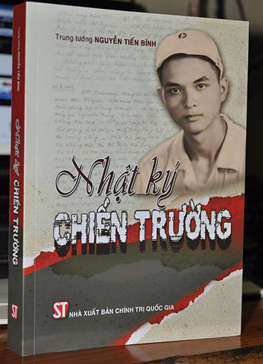 Nhật ký chiến trường của trung tướng Nguyễn Tiến Bình - Ảnh: V.V.Tuân