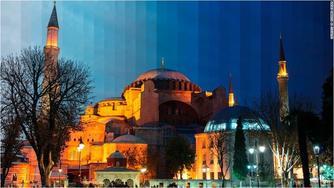 Nhà thờ Hagia Sophia, Istanbul - Ảnh: CNN