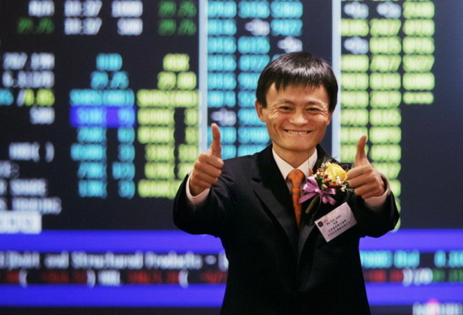 Jack Ma, Chủ tịch Alibaba - Ảnh: AP