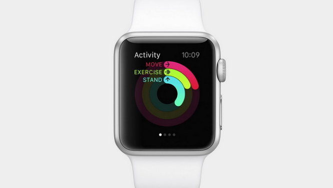 Các chỉ số sức khỏe, luyện tập thể dục được các cảm biến trong Apple Watch ghi nhận - Ảnh: Apple