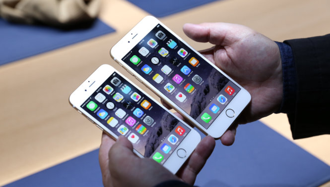 iPhone 6 và iPhone 6 Plus - Ảnh: TechCrunch