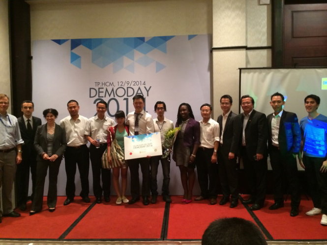 Các dự án đoạt giải Vietnam Demo Day 2014 - Ảnh: Hải Nguyễn
