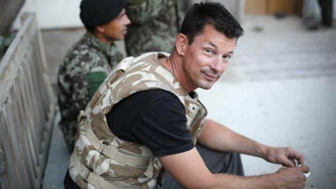 Nhà báo Anh John Cantlie - Ảnh: AFP