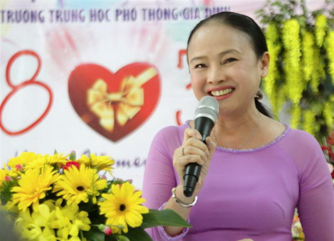 Cô Nguyễn Thị Thu Cúc - Ảnh: H.Hương