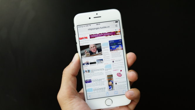 iPhone 6 ra mắt tại Singapore ngày 19-9 - Ảnh: Thuận Thắng