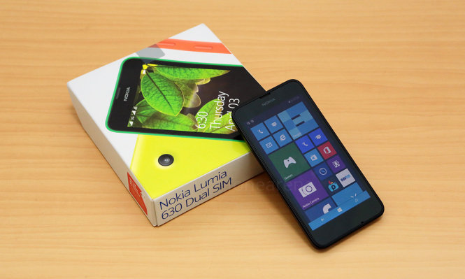 Smartphone Nokia Lumia 630 hai SIM dùng Windows Phone bán chạy trong tháng 8 - Ảnh: fonearena