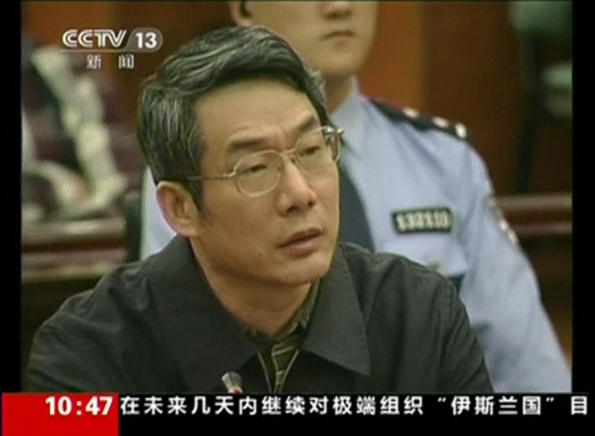 Ông Lưu Thiết Nam tại tòa hôm 24-9 - Ảnh: Reuters
