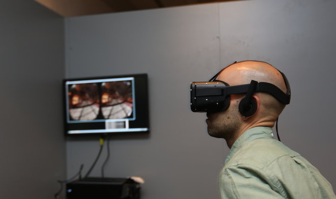 Trải nghiệm Oculus Rift Crescent Bay - Ảnh: Wired