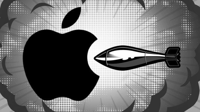 Apple vướng phải scandal #BendGate mặc dù iPhone 6 và iPhone 6 Plus vẫn bán chạy như tôm tươi - Ảnh minh họa: Internet