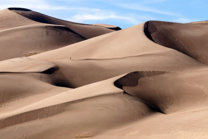 Bức ảnh “Sa mạc cát” ở Colorado - Ảnh: Guardian